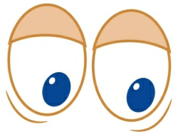 grab 'em by the eyeballs cartoon eyeballs 