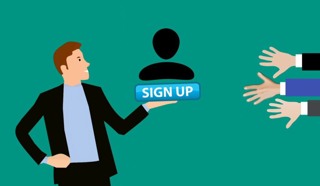illustration of successful entrepreneur building a profitable membership site